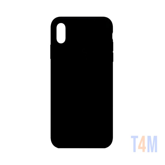 Silicone Case for Apple iPhone XS Max Black